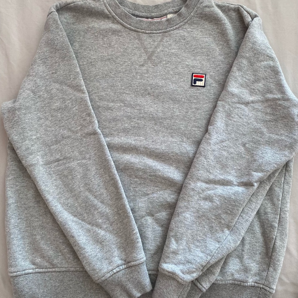 Grey Fila Sweatshirt